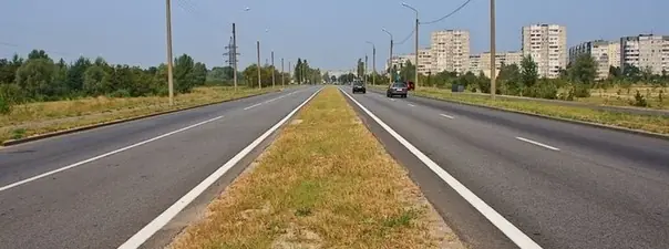 Сколько проезжих частей имеет данная дорога?